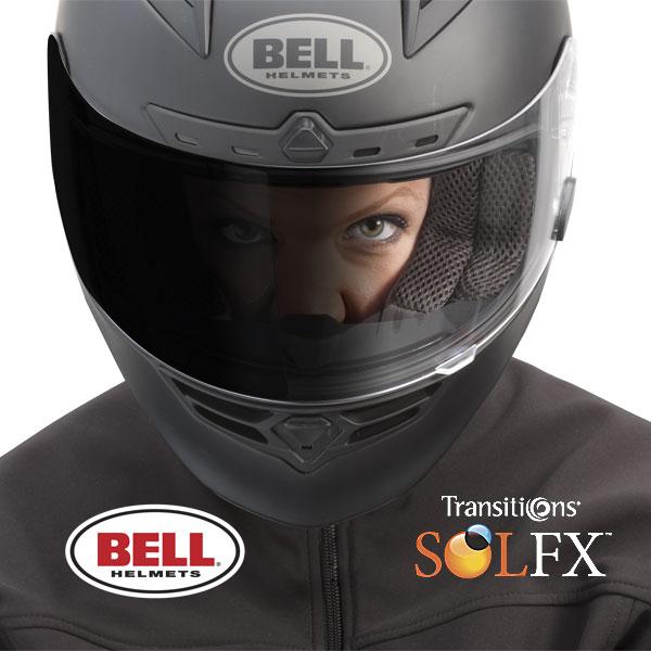 Bell Helmet Transitions Photochromatic Shield (Star-Vortex-RS-1-Revolver)