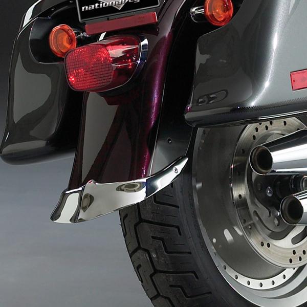 National Cycle Chrome Rear Fender Tips (Honda)