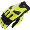 Icon Automag Hi-Viz Leather Gloves