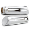 Arlen Ness Deep Cut Billet Grips - Chrome