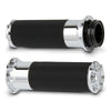 Arlen Ness Beveled Fusion Grips - Chrome