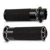 Arlen Ness Beveled Fusion Grips - Black