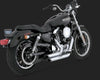 Vance & Hines Short Shots Staggered - Chrome (Harley Davidson)