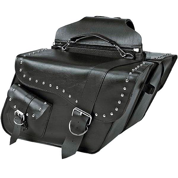 Willie & Max Ranger Studded Slant Saddlebags