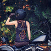 Motorangutan Ladies' T-Shirt Black-Orange