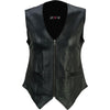 Z1R Scorch Women's Leather Vest