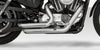 Vance & Hines Short Shots Staggered - Chrome (Harley Davidson)