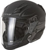 Fly Racing Tourist Vista Flat Black Helmet