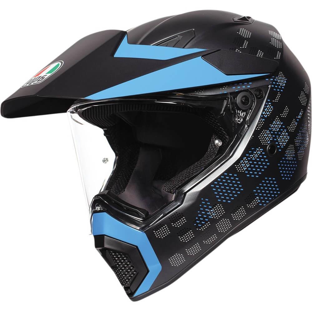 agv helmet dual AGV AX-9 Antartica Dual Sport Helmet