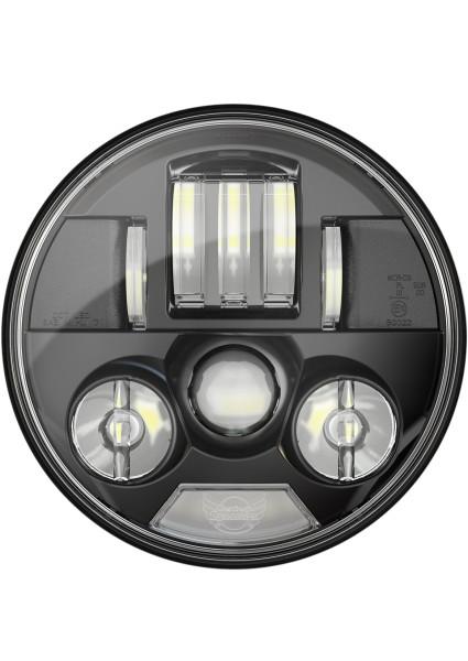 Custom Dynamics 7 Inch ProBEAM LED Headlamp for Indian (Black)