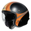 Shoei J O Vintage Open Face Helmet Waimea TC-10 Black-Wood Grain