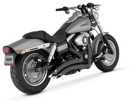 Vance & Hines Big Radius 2-into-2 - Black (Harley Davidson)