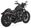 Vance & Hines Big Radius 2-into-2 - Black (Harley Davidson)