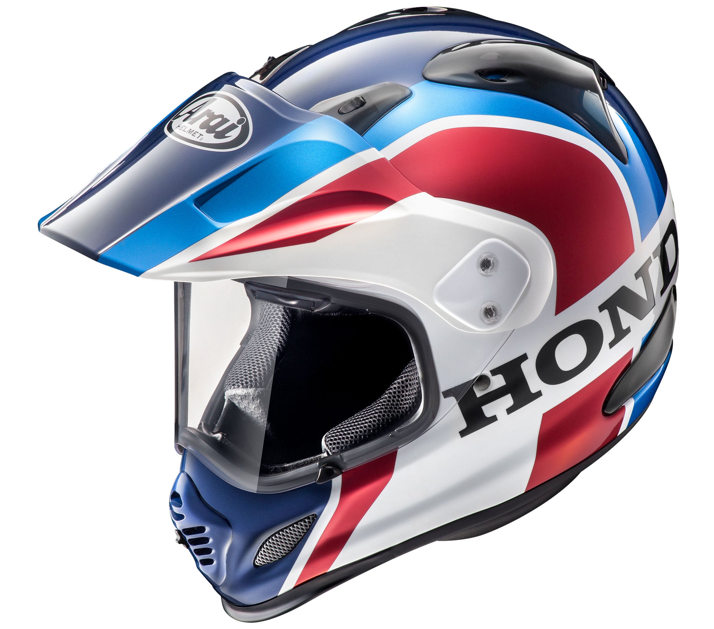 arai xd4 fit Dual Sport Helmet Vision Black Frost Size XS HelmetCountry.com avoiding additional holes in the critical forehead What goggles fit well with