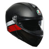 AGV SportModular Carbon Solid Adult Street Helmets-0100