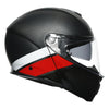 AGV SportModular Carbon Solid Adult Street Helmets-0100