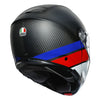 AGV SportModular Carbon Solid Adult Street Helmets-0100