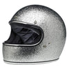 Biltwell Gringo ECE Brite Silver Flake Helmet