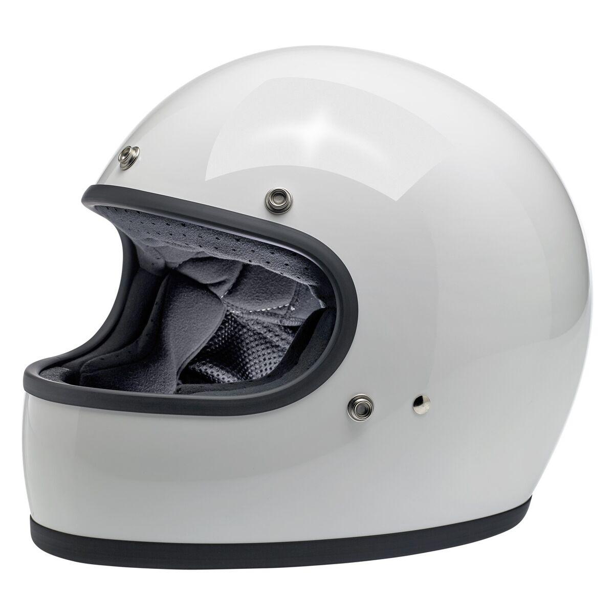 Biltwell Gringo ECE Gloss White Helmet – Motorangutan