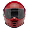 Biltwell Lane Splitter Gloss Blood Red Helmet