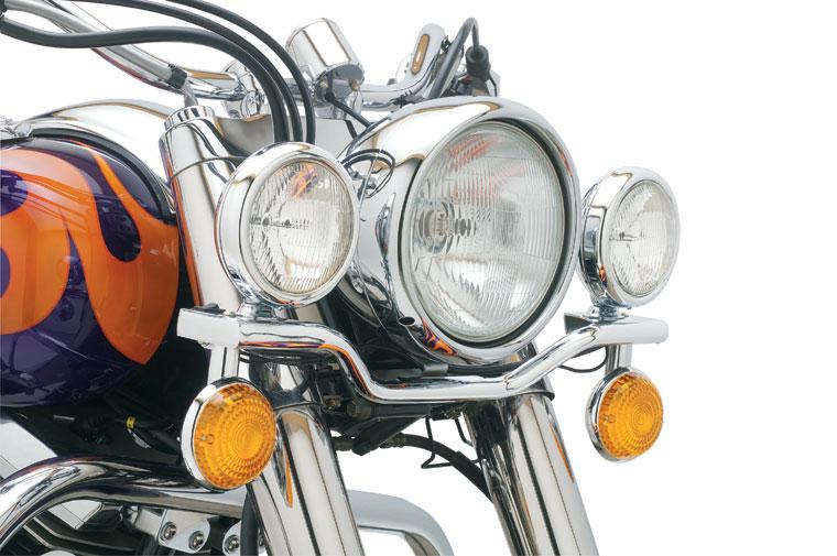 Cobra Chrome Lightbar Square-Shallow (Honda)