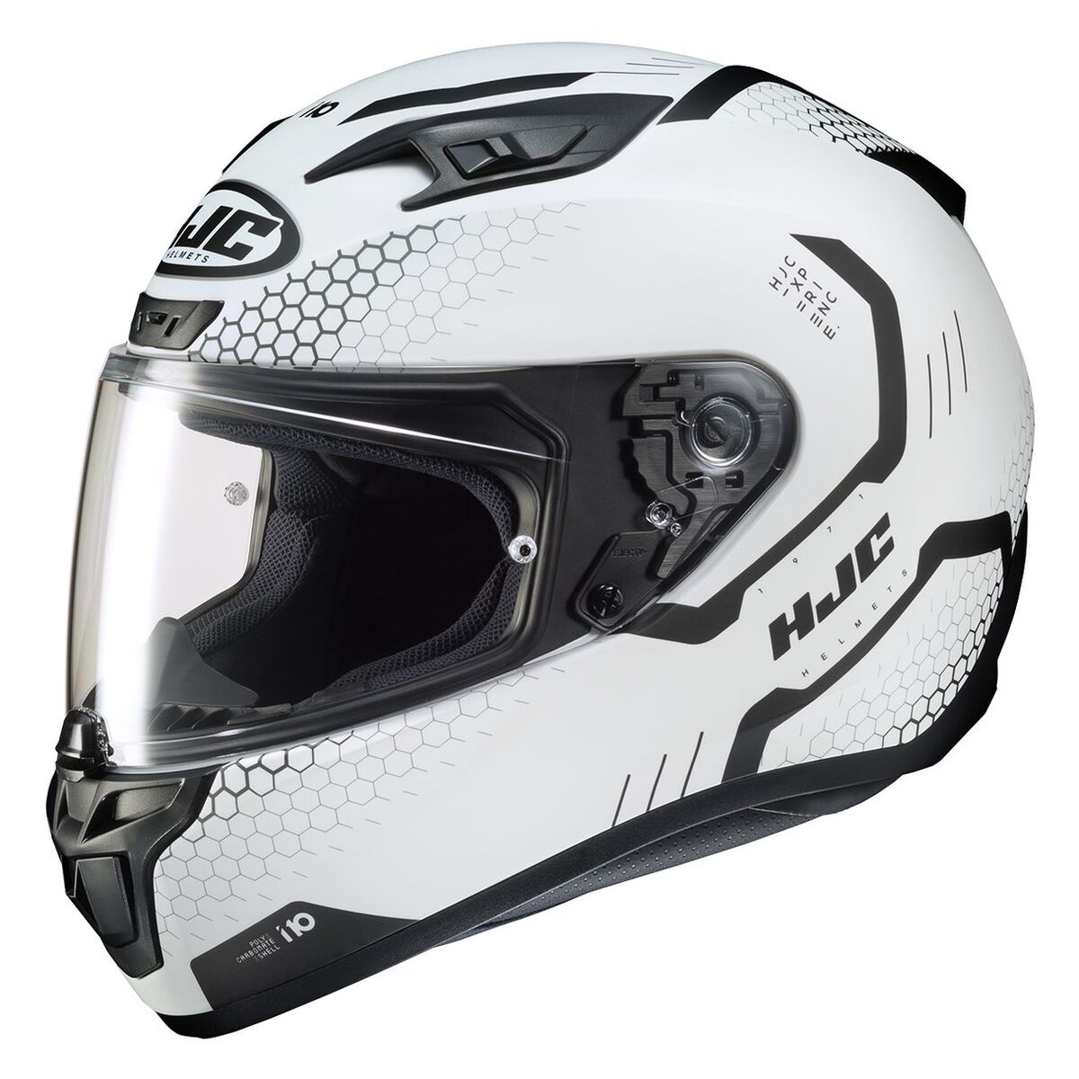 hjc full face helmet 10 white HJC i10 Maze MC-10SF Helmet – Motorangutan