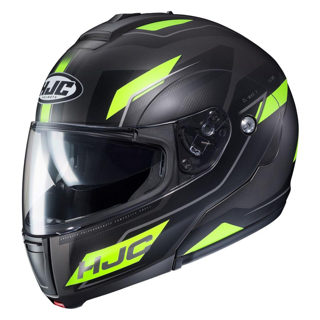 HJC CL-MAX 3 Flow Black-HighVis MC-3HSF