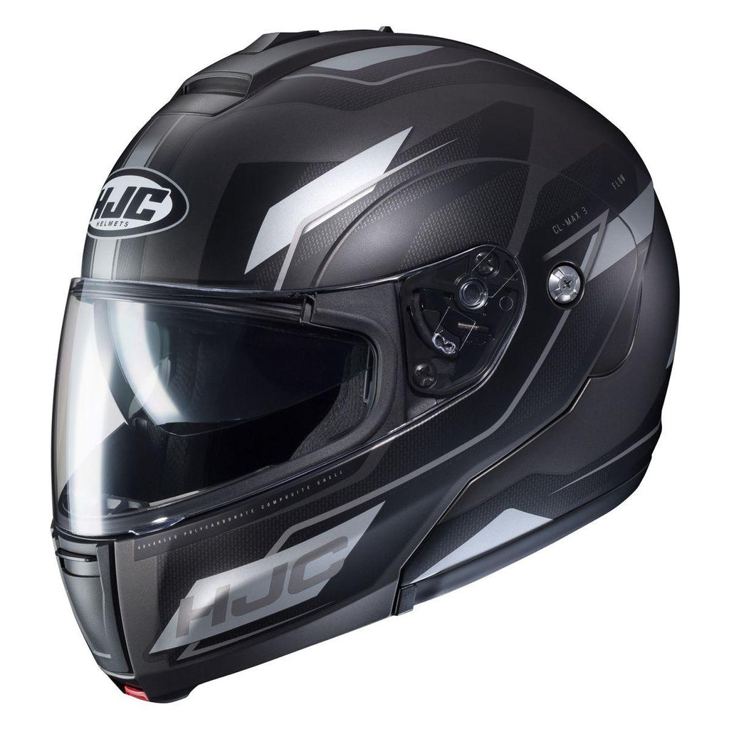 HJC CL-MAX 3 Flow Black-Silver MC-5SF