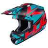 HJC CS-MX 2 Madax Black-Red-Aqua MC-21SF