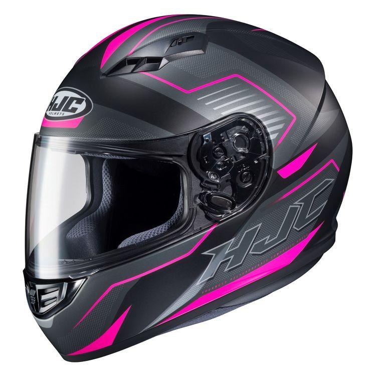 hjc cs r3 faren helmet HJC CS-R3 Trion Matte Black-Pink Helmet – Motorangutan
