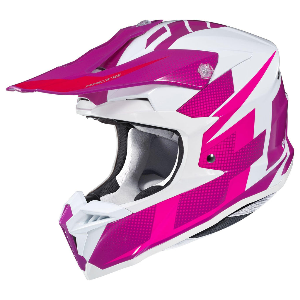 HJC i 50 Argos White-Pink MC-8