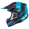 HJC i 50 Tona Black-Blue-Purple MC-2SF