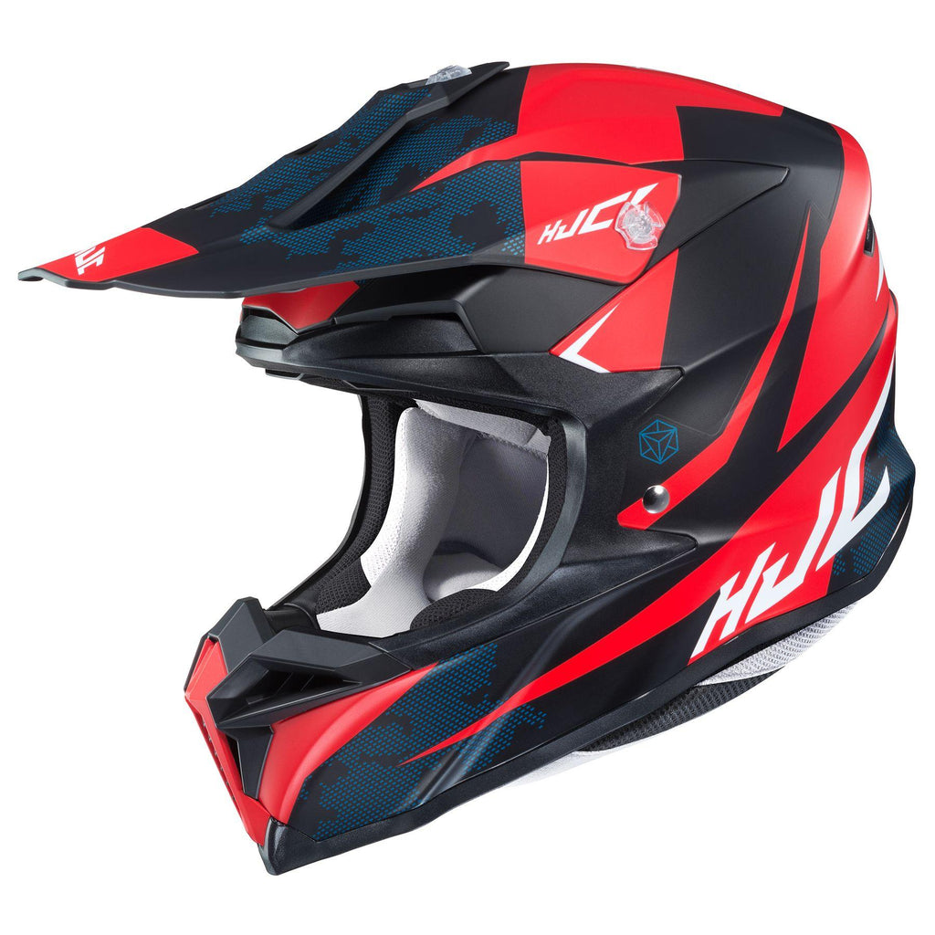 HJC i 50 Tona Black-Red-Blue MC-1SF