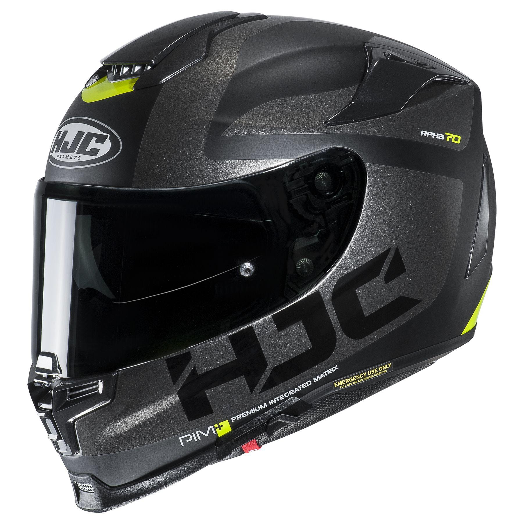 black hjc helmet HJC RPHA 70 ST Balius Black-Grey MC-5SF – Motorangutan