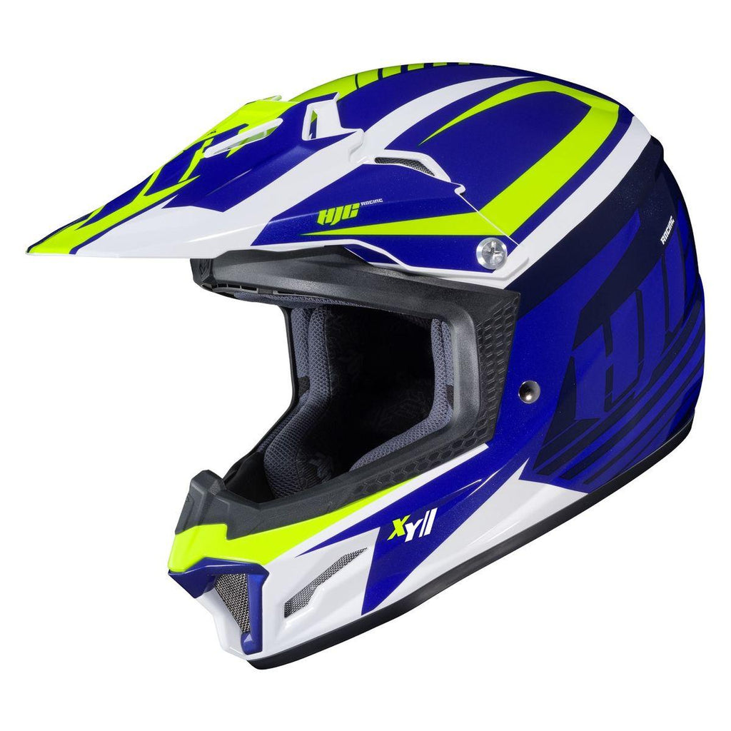 HJC CL-XY 2 Youth Bator Blue-Yellow MC-2