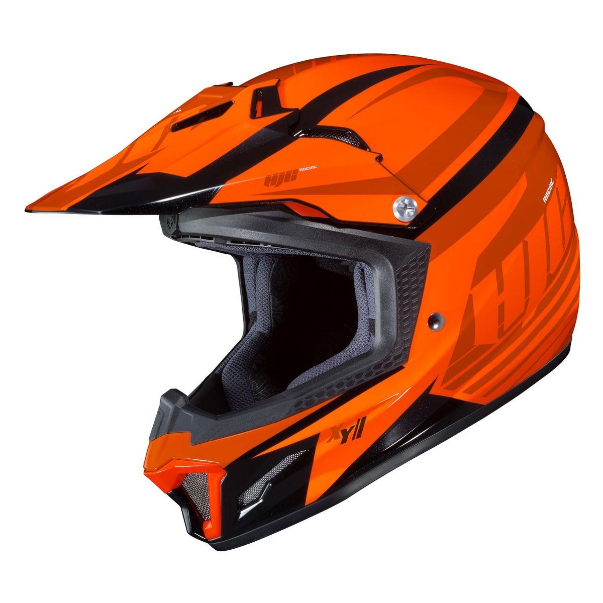 HJC CL-XY 2 Youth Bator Orange-Black MC-7 – Motorangutan