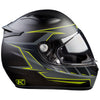 Klim K1R Raw Karbon Helmet Discern Hi-Viz