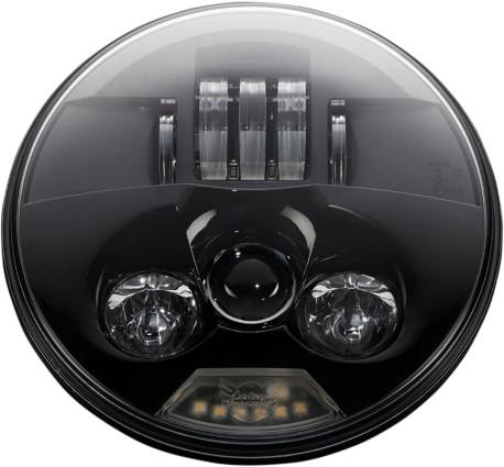 Custom Dynamics ProBEAM LED 7" Headlamp for Harley Davidson - Black