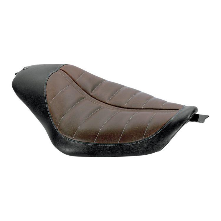 Roland Sands Design Bob Job Enzo Brown Seat (Harley Davidson Sporster 04-06, 10-17)