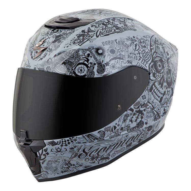 Scorpion EXO-R420 Shake Gray – Motorangutan