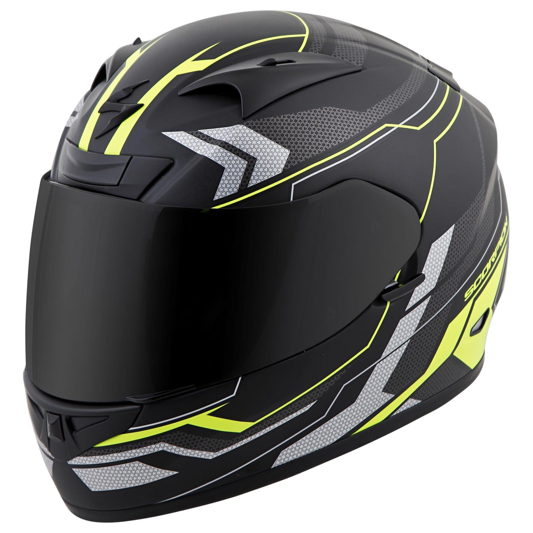 hi viz scorpion helmet Scorpion EXO-R710 Transect Hi-Viz – Motorangutan