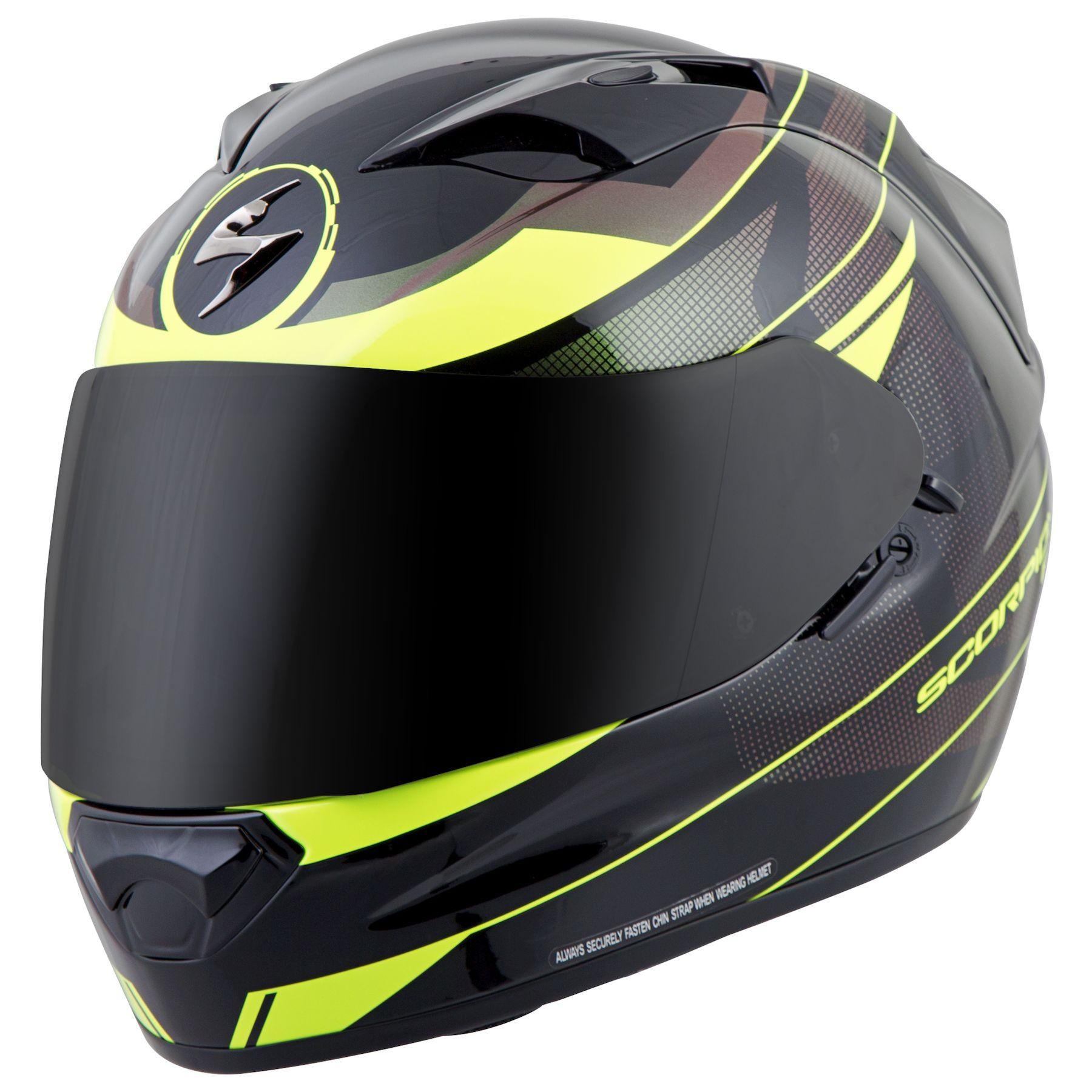 helmet scorpion shuttle neon Scorpion EXO-T1200 Mainstay Black-Neon