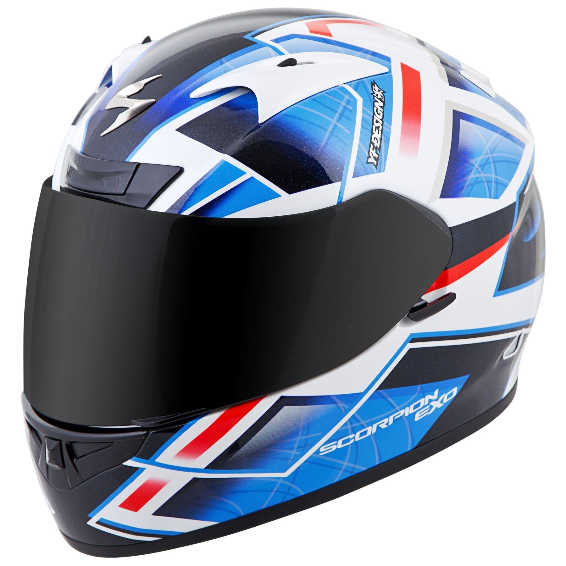 scorpion exo 710 helmet Scorpion EXO-R710 Fuji Blue