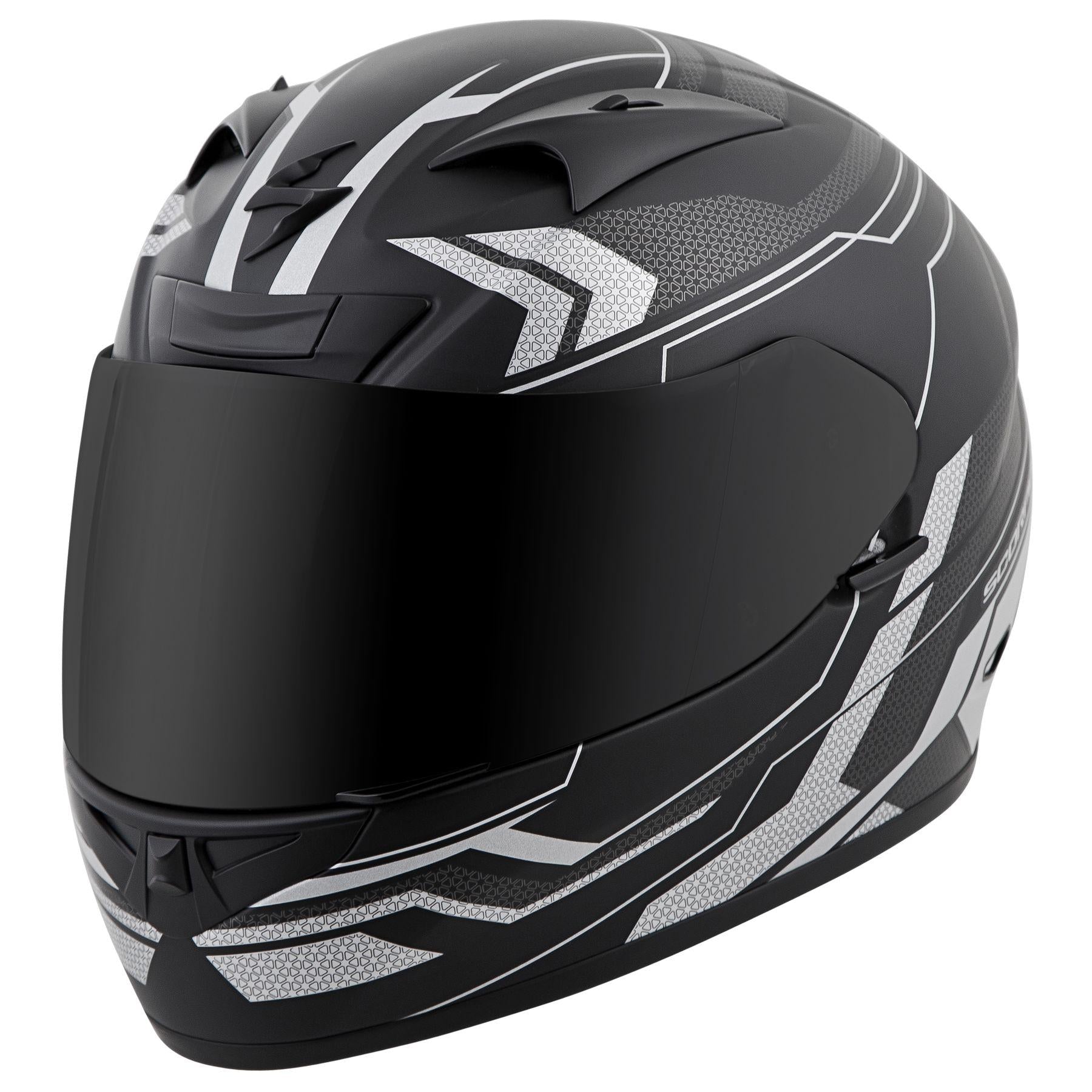 scorpion 710 helmet Scorpion EXO-R710 Transect Silver