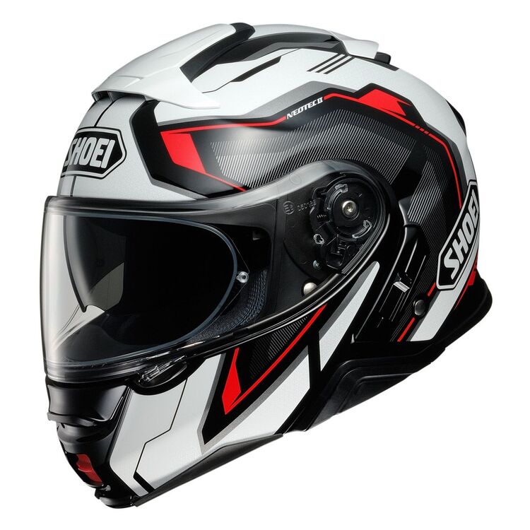 Shoei Neotec II Law Enforcement Hi-Rise Black/White