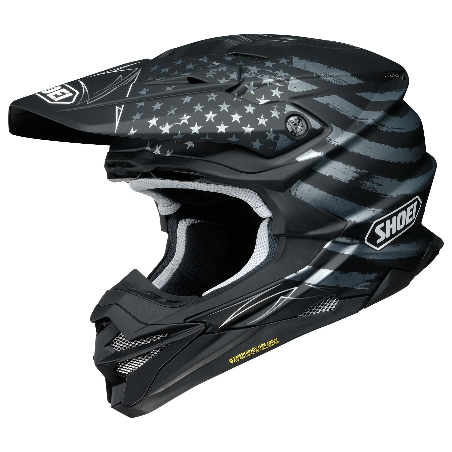 mat black shoei motocross helmet Shoei VFX-EVO Offroad Faithful TC-6 Helmet – Motorangutan