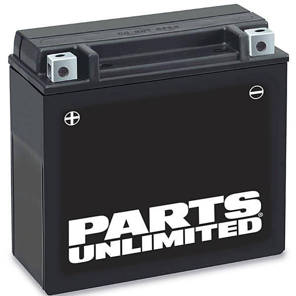 Parts Unlimited Maintenance Free Battery YTZ14S