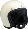 Biltwell Bonanza Vintage White Helmet