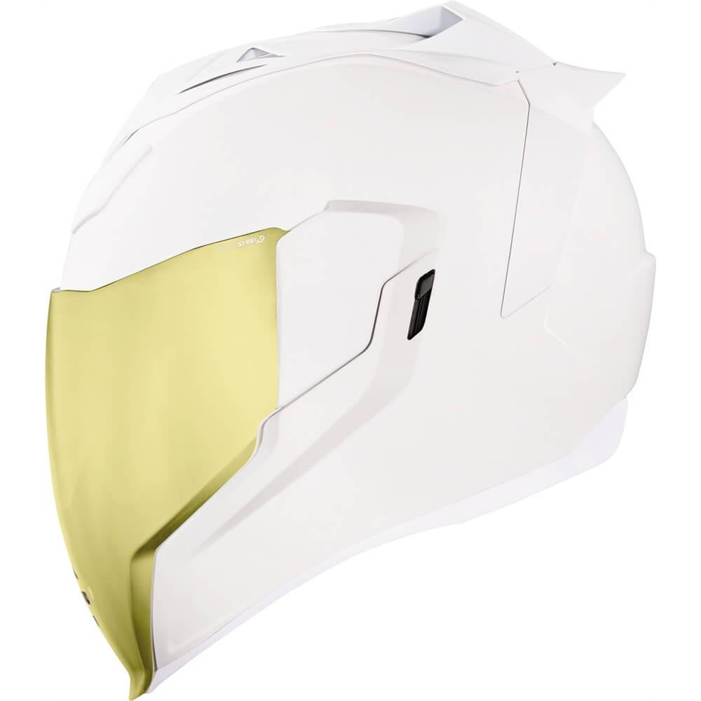 icon airflite peace keeper full face helmet Peacekeeper Gold free DropShield Ultra with exterior switch Equipped with MIPS safety system Premium comfort liner with moisture Icon Airflite Peace Keeper Full
