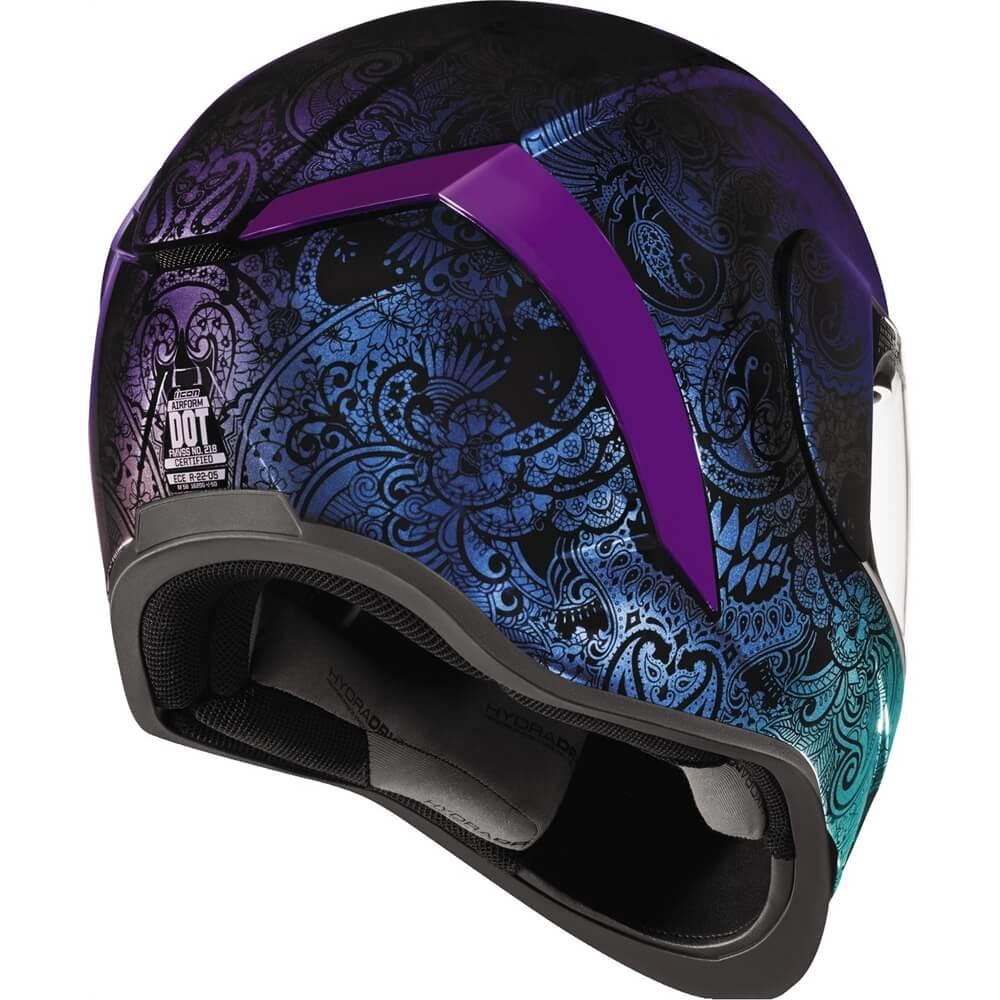 icon airform chantilly opal full face helmet Icon Airform Chantilly Opal Full Face Helmet